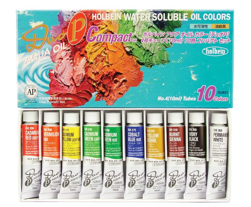 Holbein Duo Set 10 Colours 10 ml