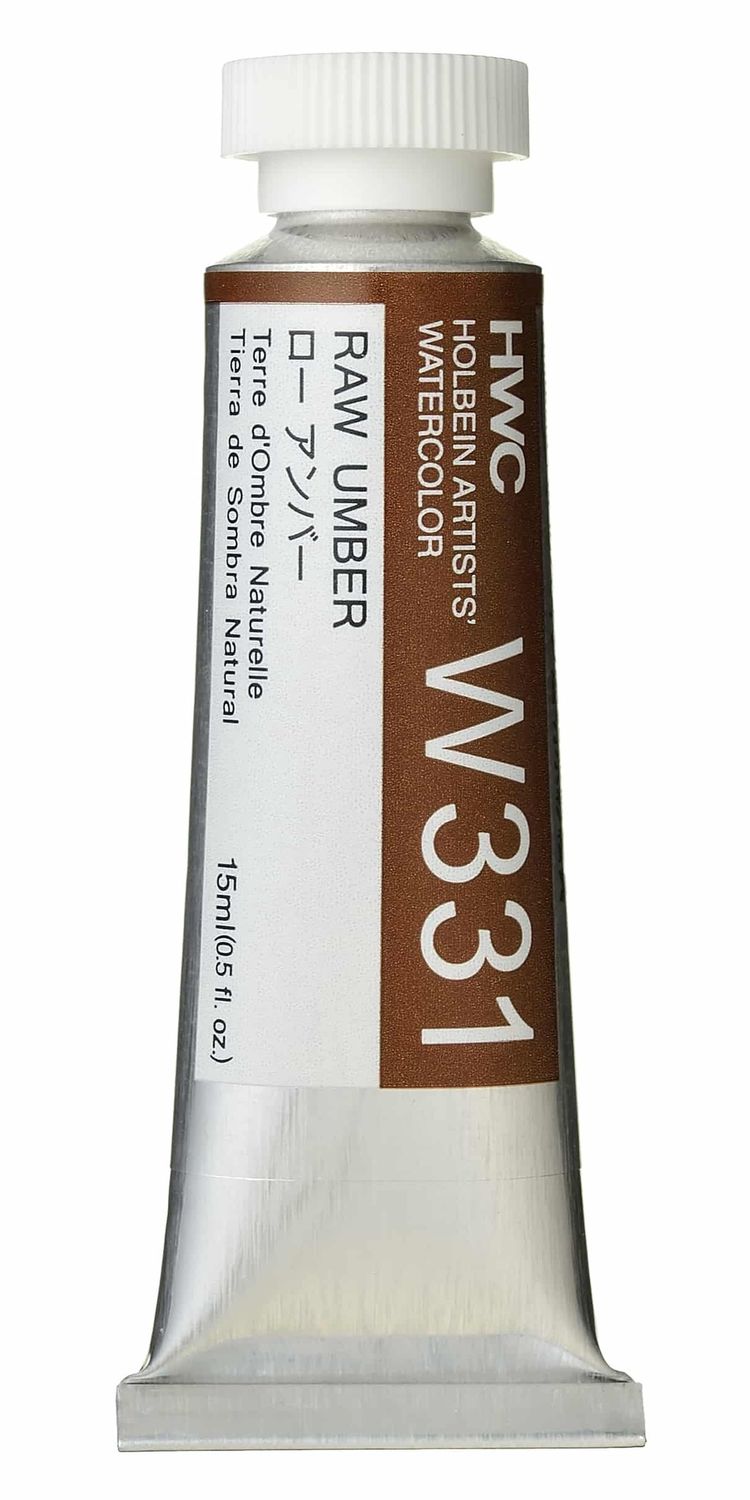 Holbein WC Raw Umber SA 15ml