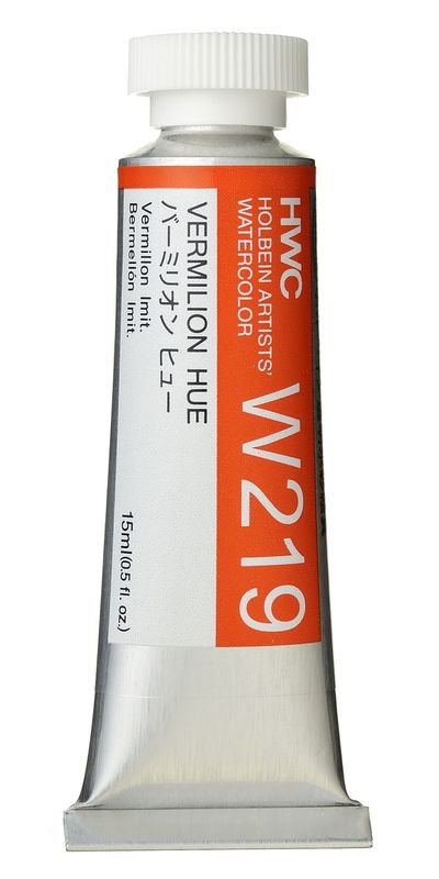 Holbein Artist Watercolour Vermillion Hue 15ml