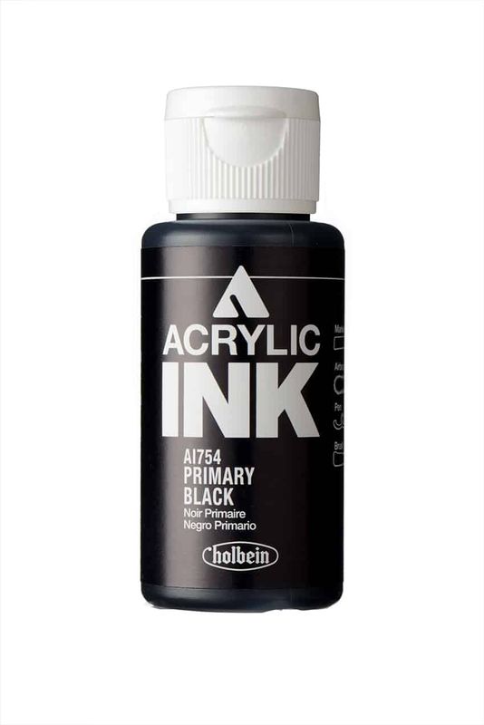 Holbein Acr Ink SB 30 ml Pr Black