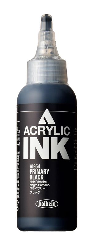 Holbein Acr Ink SB 100ml Pr Black