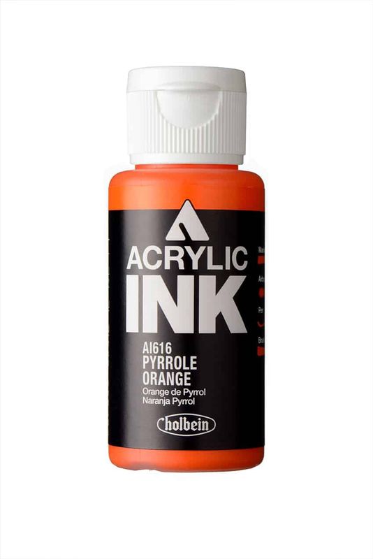 Holbein Acr Ink SC 30 ml Pyr Orange