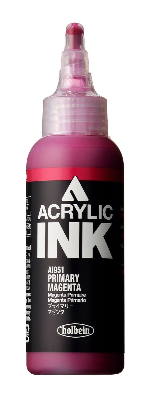 Holbein Acr Ink SB 100ml Pr Magenta