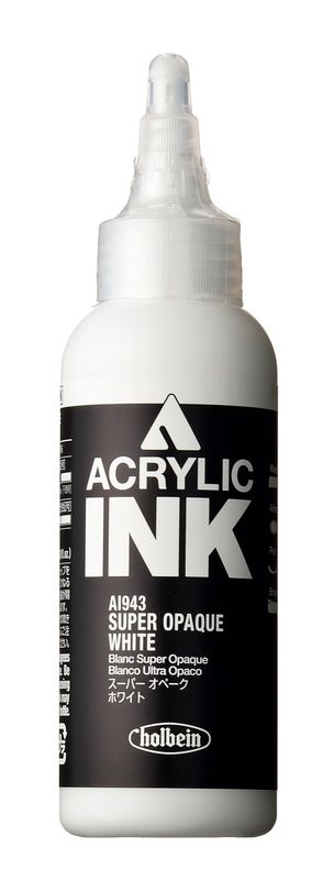 Holbein Acr Ink SC 100ml Sp Op Whte