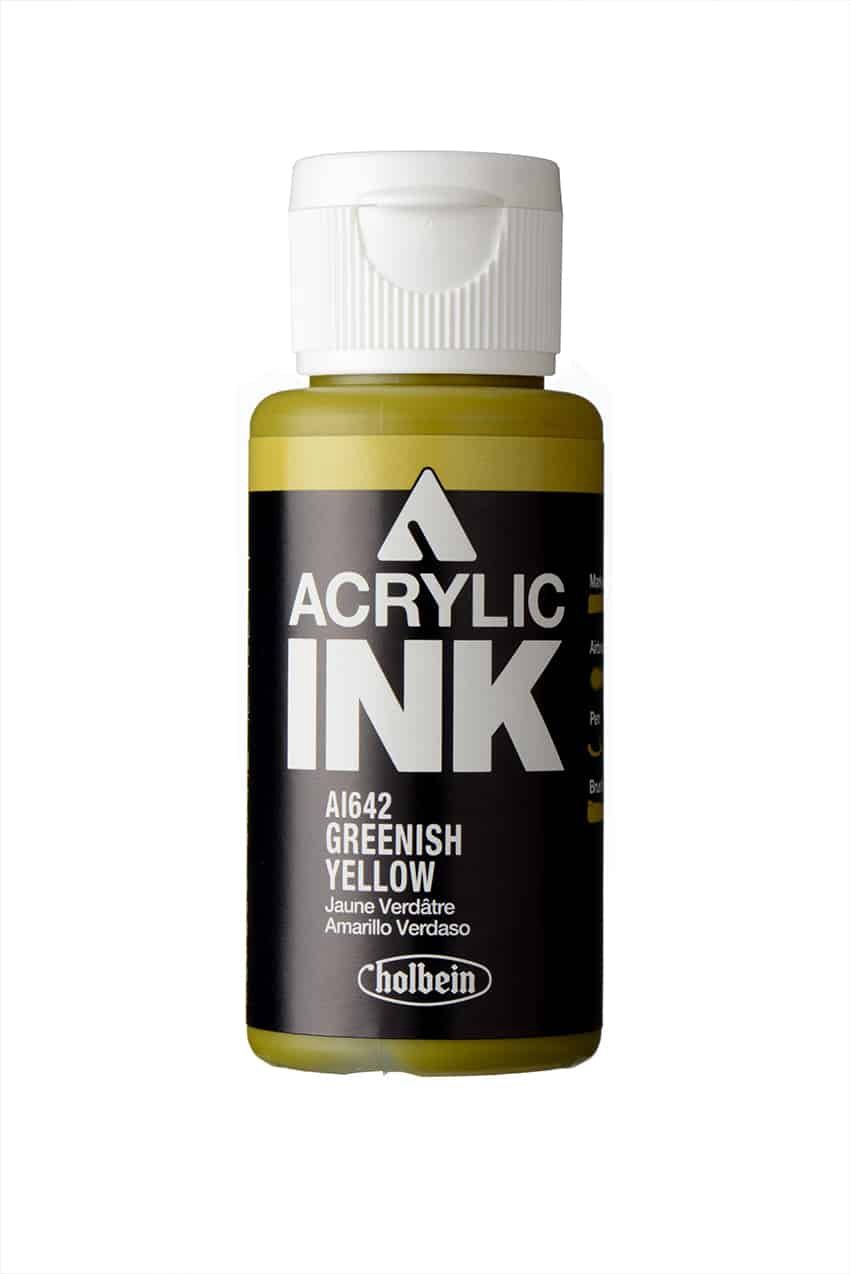 Holbein Acr Ink SD 30 ml Green Yell