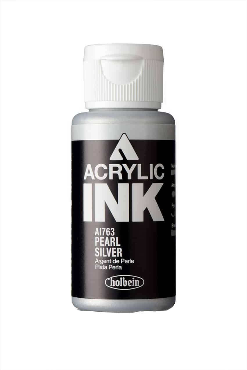 Holbein Acr Ink SD 30 ml Pearl Slve