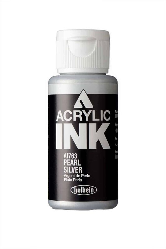 Holbein Acr Ink SD 30 ml Pearl Slve
