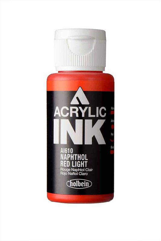 Holbein Acr Ink SB 30 ml Np Red Lt