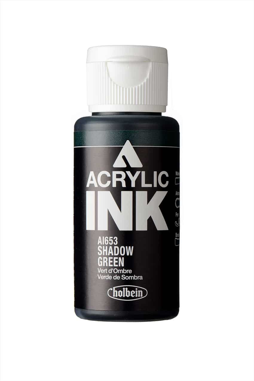 Holbein Acr Ink SD 30 ml Shad Grn
