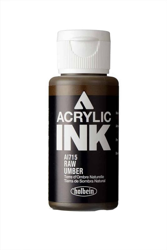 Holbein Acr Ink SA 30 ml Raw Umber
