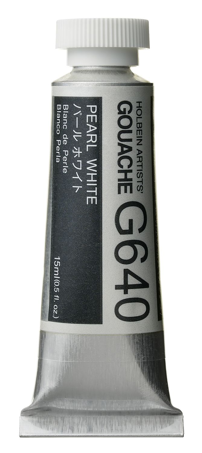 Holbein Gouache Pearl White SC 15ml