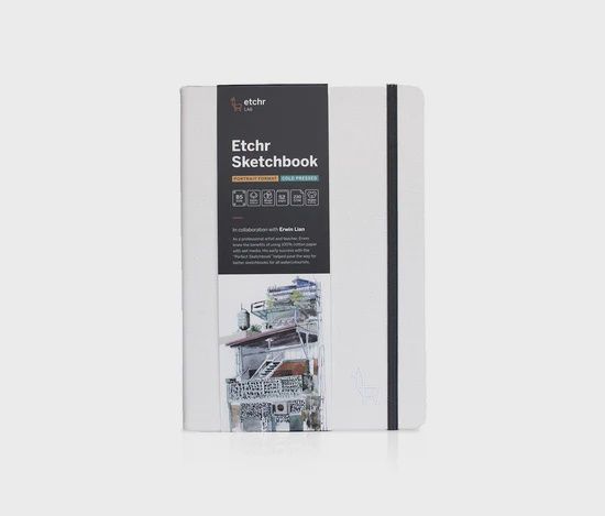 Etchr Lab Coldpress pad 4x6 A6 P