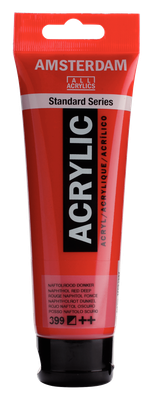 AM Acrylic 120ml Nap Red Deep 399