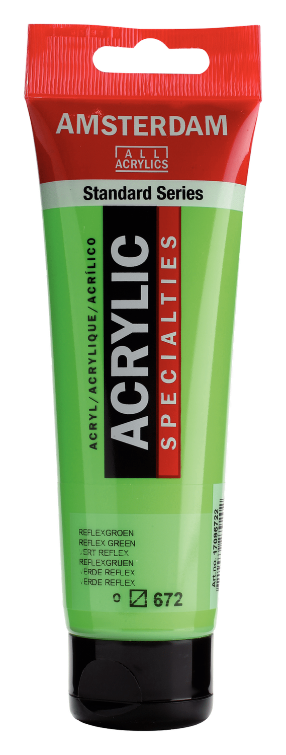 AM Acrylic 120ml Reflex Green 672