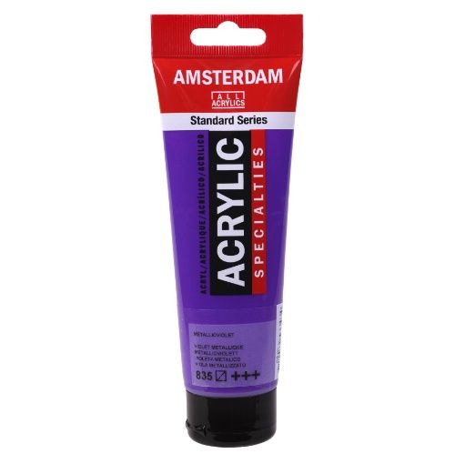 AM Acrylic 120ml Metallic Violet835