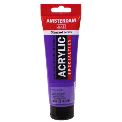 AM Acrylic 120ml Metallic Violet835