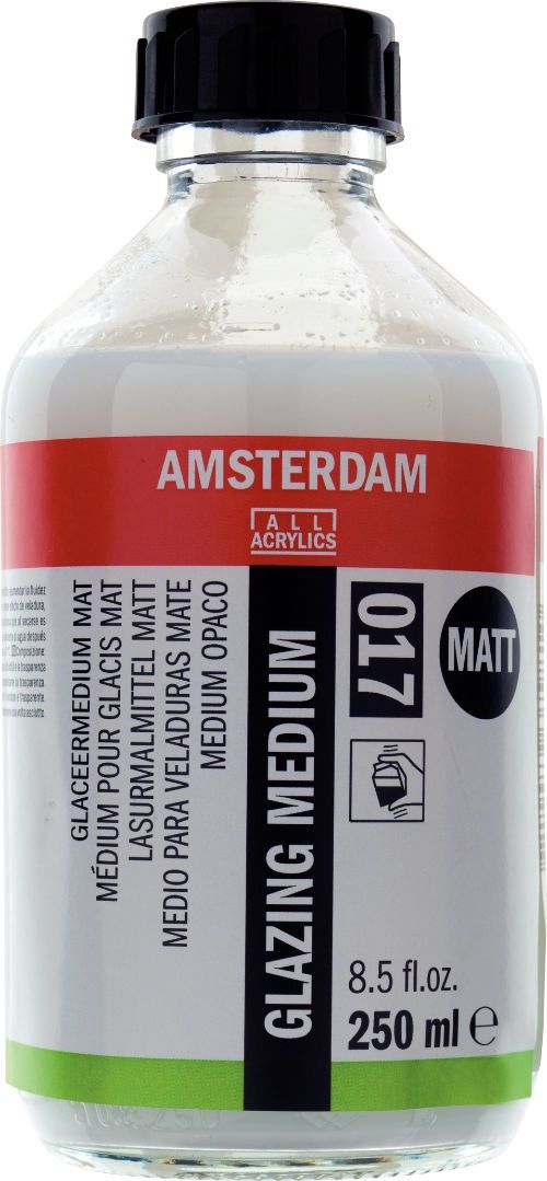 AM Acrylic Glaze Medium Matt 250ml