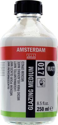 AM Acrylic Glaze Medium Matt 250ml