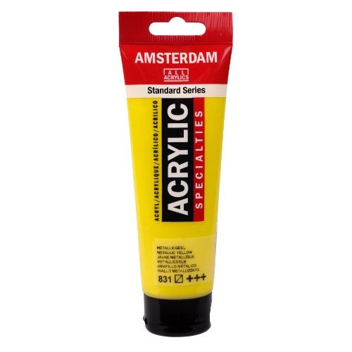 AM Acrylic 120ml Metallic Yellow831