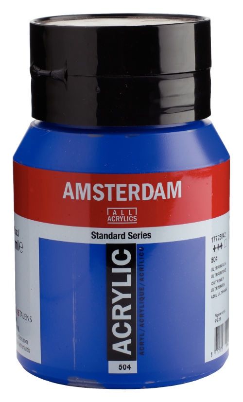 AM Acrylic 500ml Ultramarine