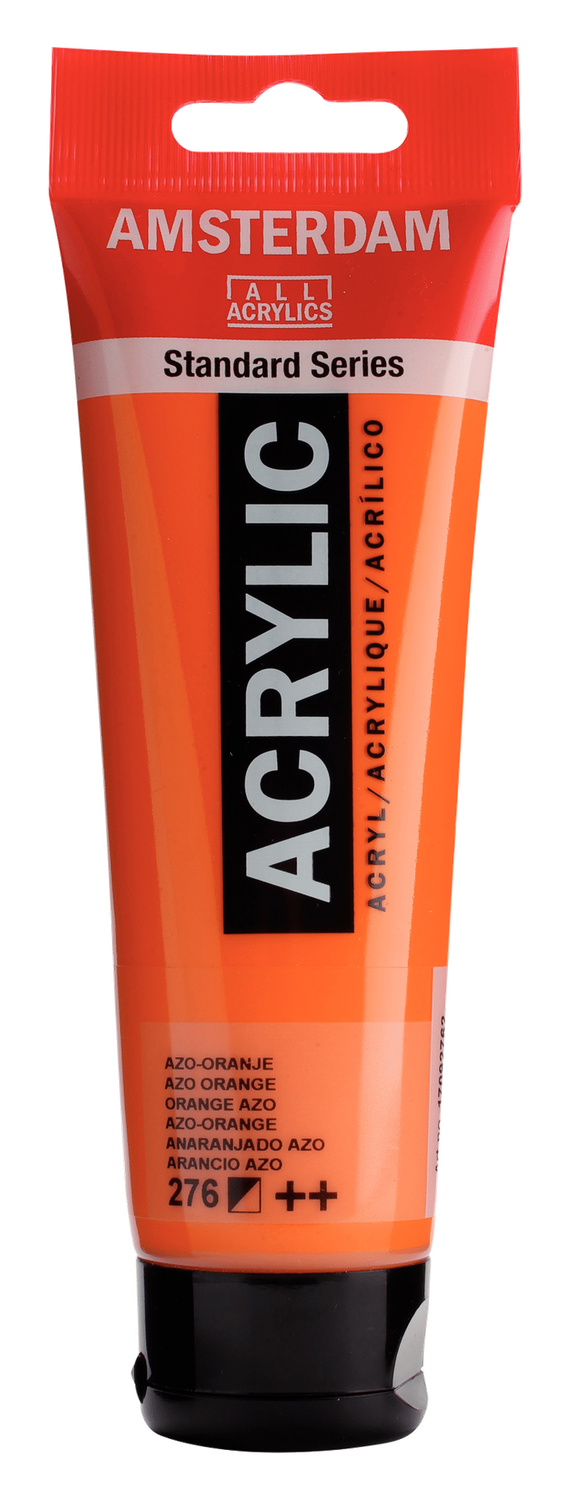 AM Acrylic 120ml Azo Orange 276