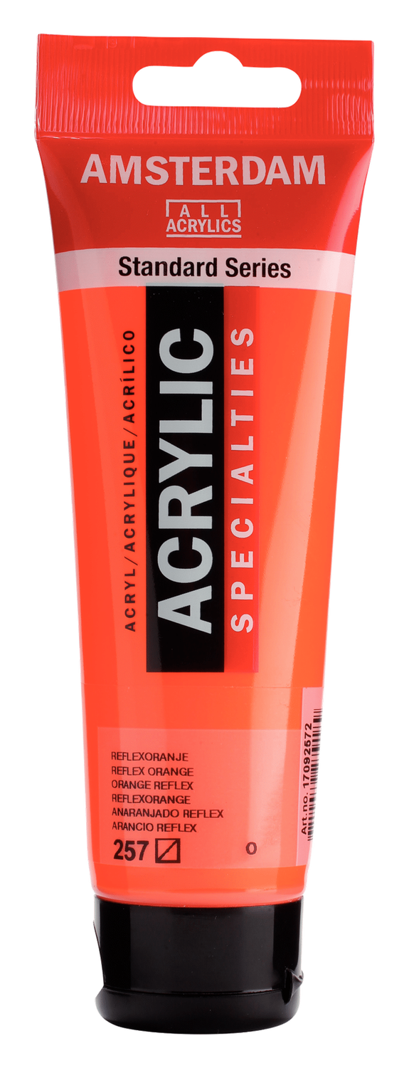 AM Acrylic 120ml Reflex Orange 257
