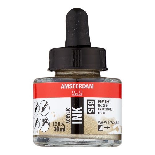 AM Acrylic Ink 30 ml Pewter