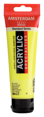 AM Acrylic 120ml Reflex Yellow 256