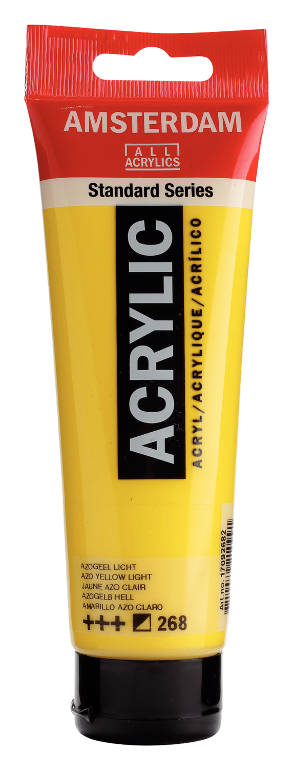 AM Acrylic 120ml Azo Yellow Lt 268