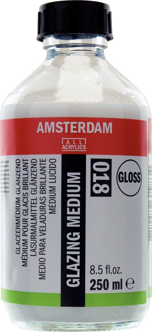 AM Acrylic Glaze Medium Gloss 250ml