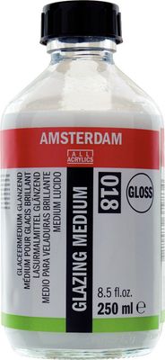 AM Acrylic Glaze Medium Gloss 250ml