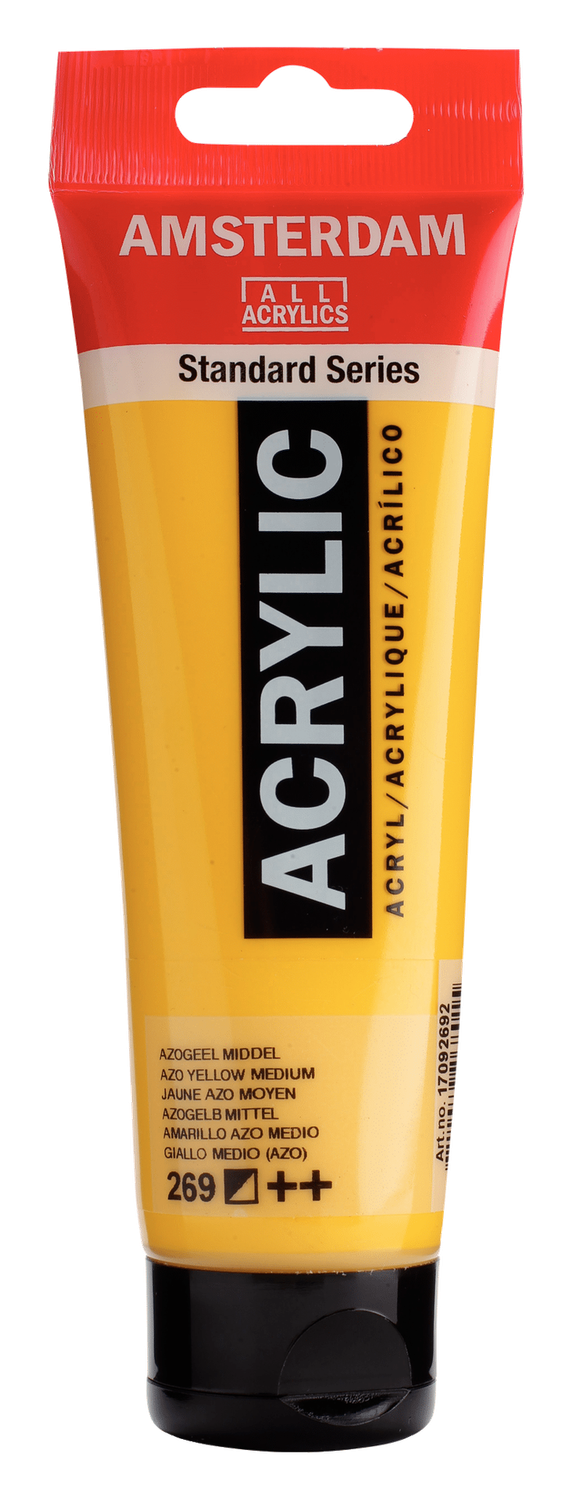 AM Acrylic 120ml Azo Yellow Med 269