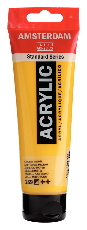 AM Acrylic 120ml Azo Yellow Med 269