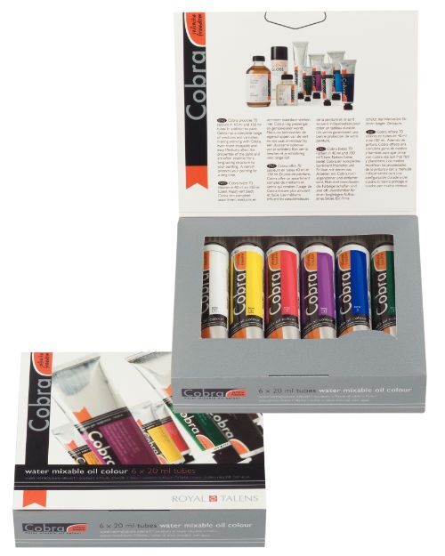 Cobra Water Mixable Oil Set 6x20ml