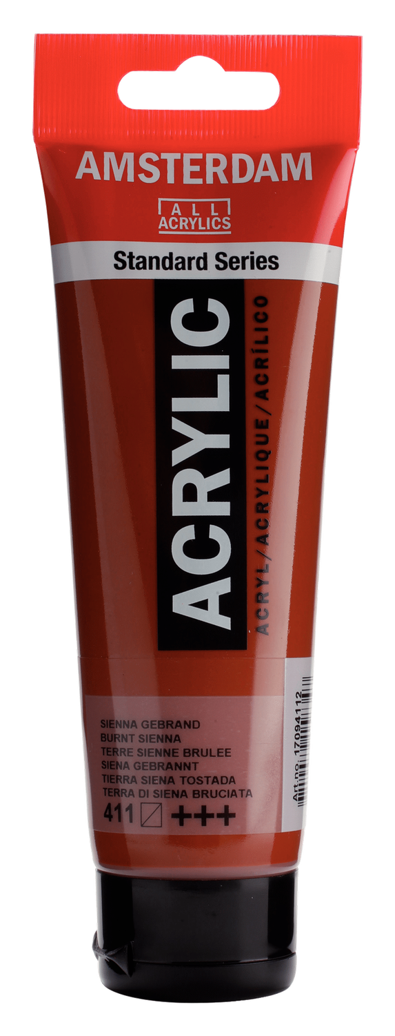 AM Acrylic 120ml Burnt Sienna 411
