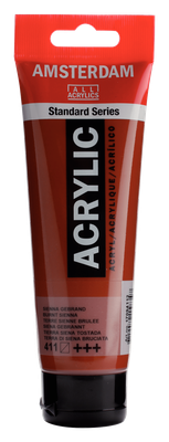 AM Acrylic 120ml Burnt Sienna 411