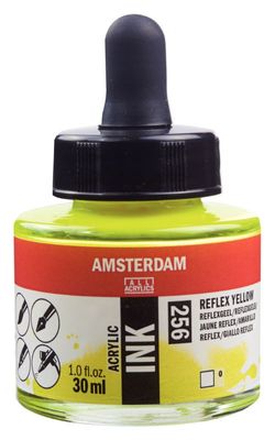 AM Acrylic Ink 30 ml Reflex Yellow