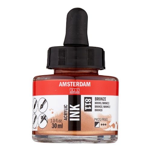 AM Acrylic Ink 30 ml Bronze