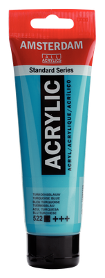 AM Acrylic 120ml Turq Blue 522