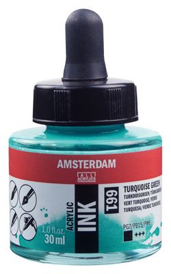 AM Acrylic Ink 30 ml Turq Green