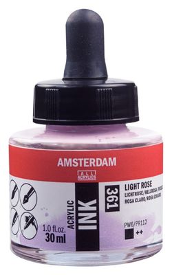 AM Acrylic Ink 30 ml Light Rose