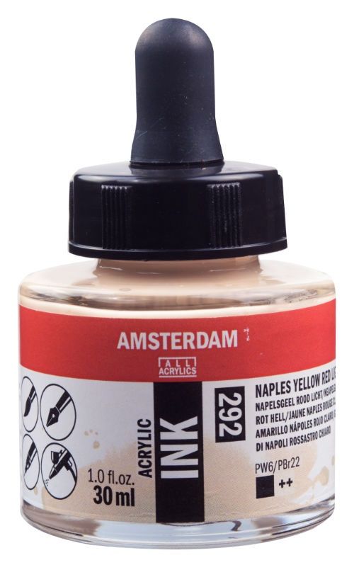 AM Acrylic Ink 30 ml Naple Yll Rd L