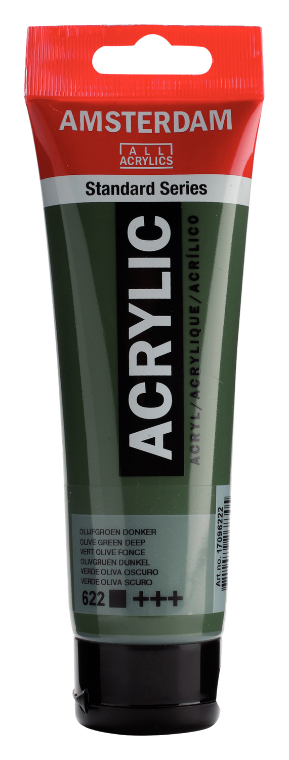 AM Acrylic 120ml Olive Grn Dp 622