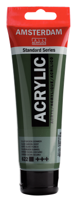 AM Acrylic 120ml Olive Grn Dp 622