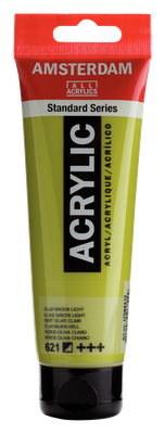 AM Acrylic 120ml Olive Grn Lt 621