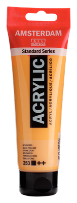 AM Acrylic 120ml Gold Yellow 253