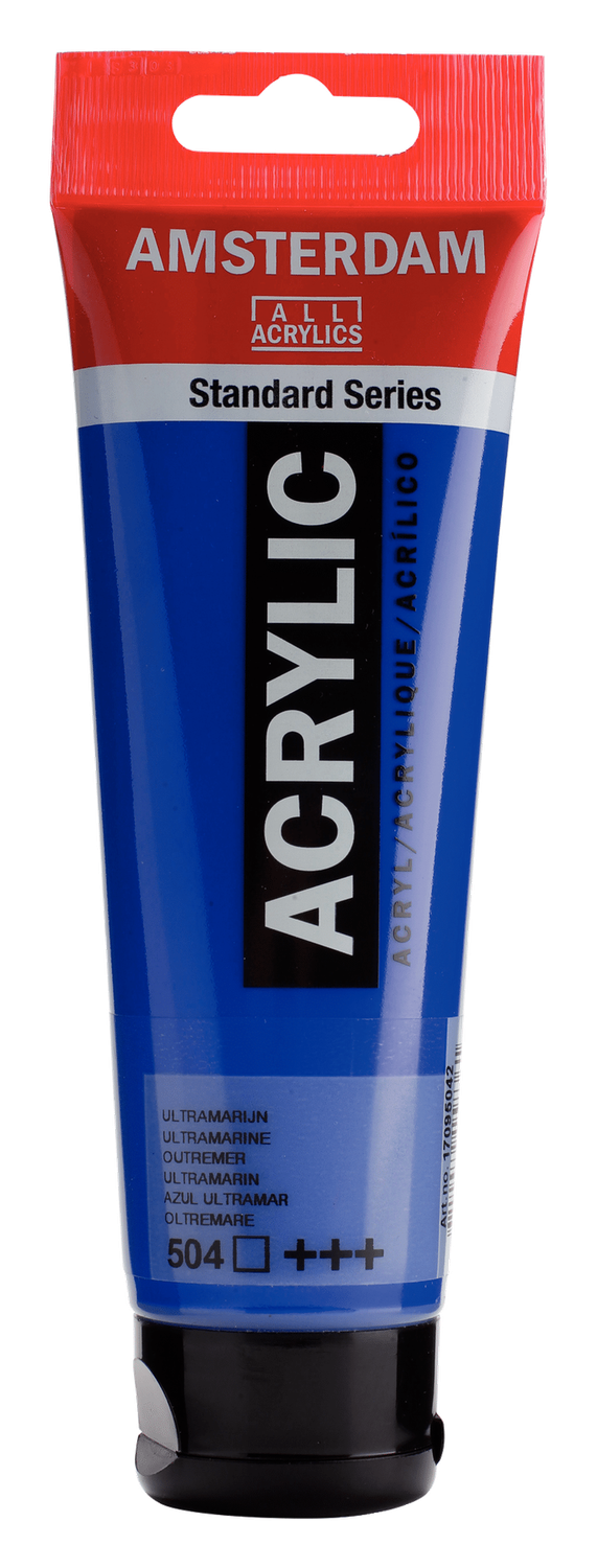 AM Acrylic 120ml Ultramarine 504