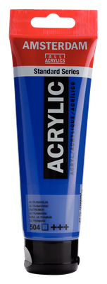AM Acrylic 120ml Ultramarine 504