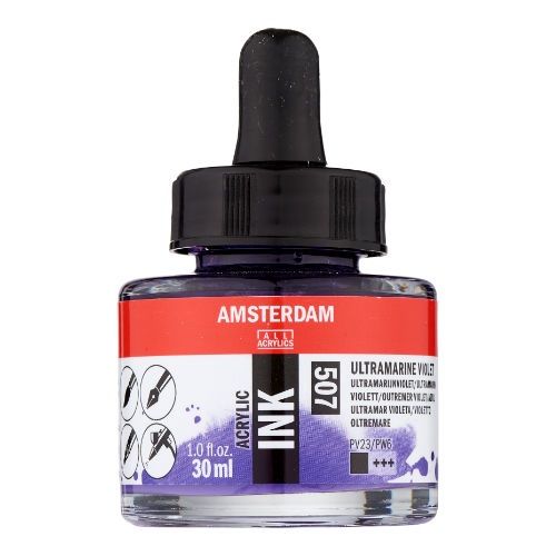 AM Acrylic Ink 30 ml Ultram Violet