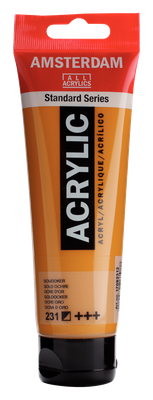 AM Acrylic 120ml Gold Ochre 231